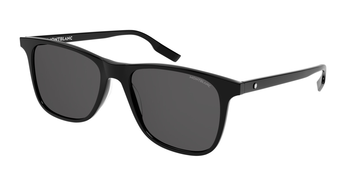 Lunettes de Soleil Montblanc MB0174S 001 Noir