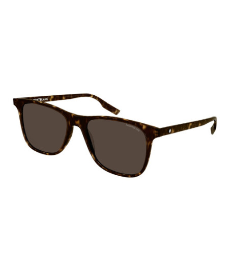 Lunettes de Soleil Montblanc MB0174S 002 Havane