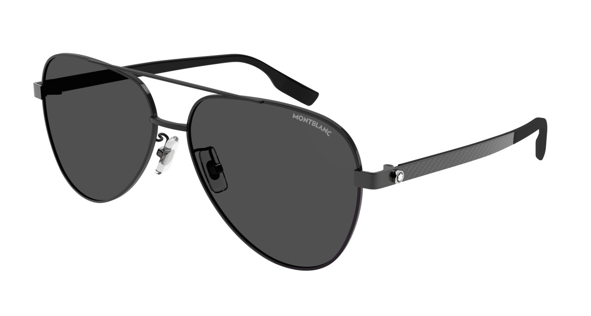 Lunettes de Soleil Montblanc MB0182S 001 Noir