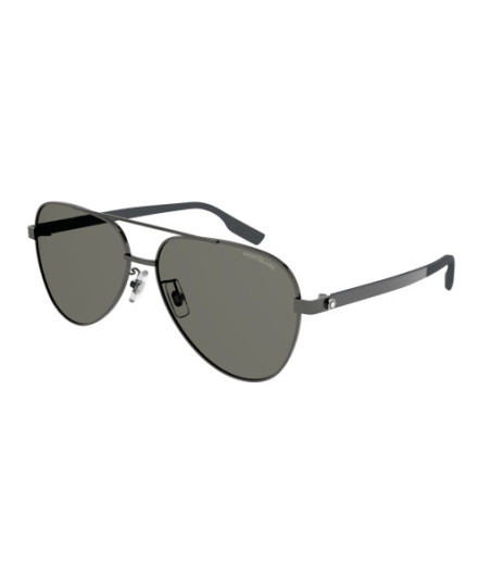 Lunettes de Soleil Montblanc MB0182S 002 Ruthenium