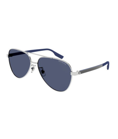 Lunettes de Soleil Montblanc MB0182S 004 Argent