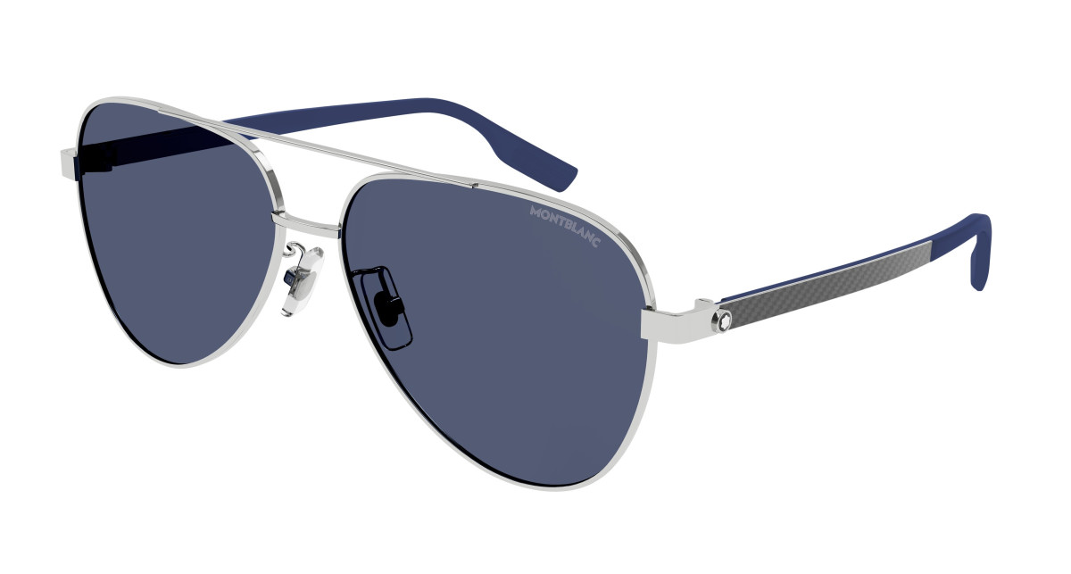 Lunettes de Soleil Montblanc MB0182S 004 Argent