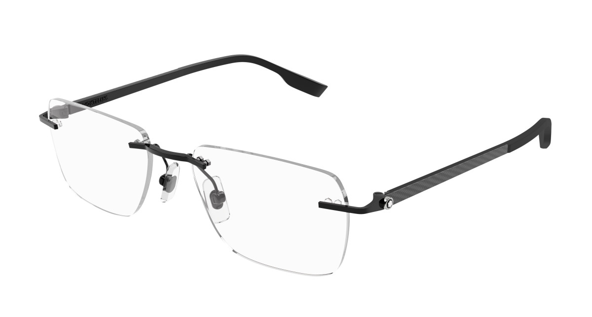 Lunettes de Vue Montblanc MB0185O 001 Noir