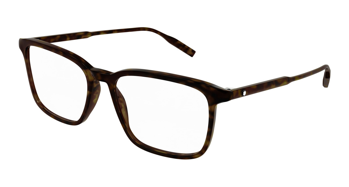 Lunettes de Vue Montblanc MB0197O 002 Havane