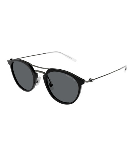 Lunettes de Soleil Montblanc MB0204S 001 Noir