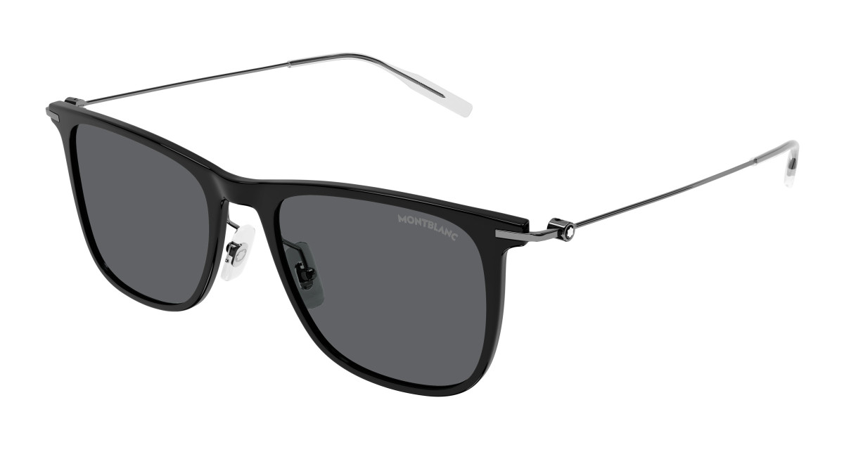 Lunettes de Soleil Montblanc MB0206S 001 Noir