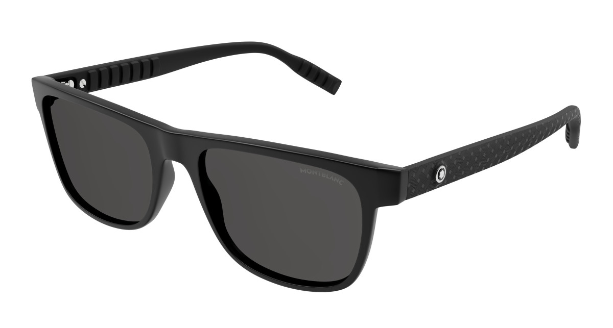 Lunettes de Soleil Montblanc MB0209S 001 Noir