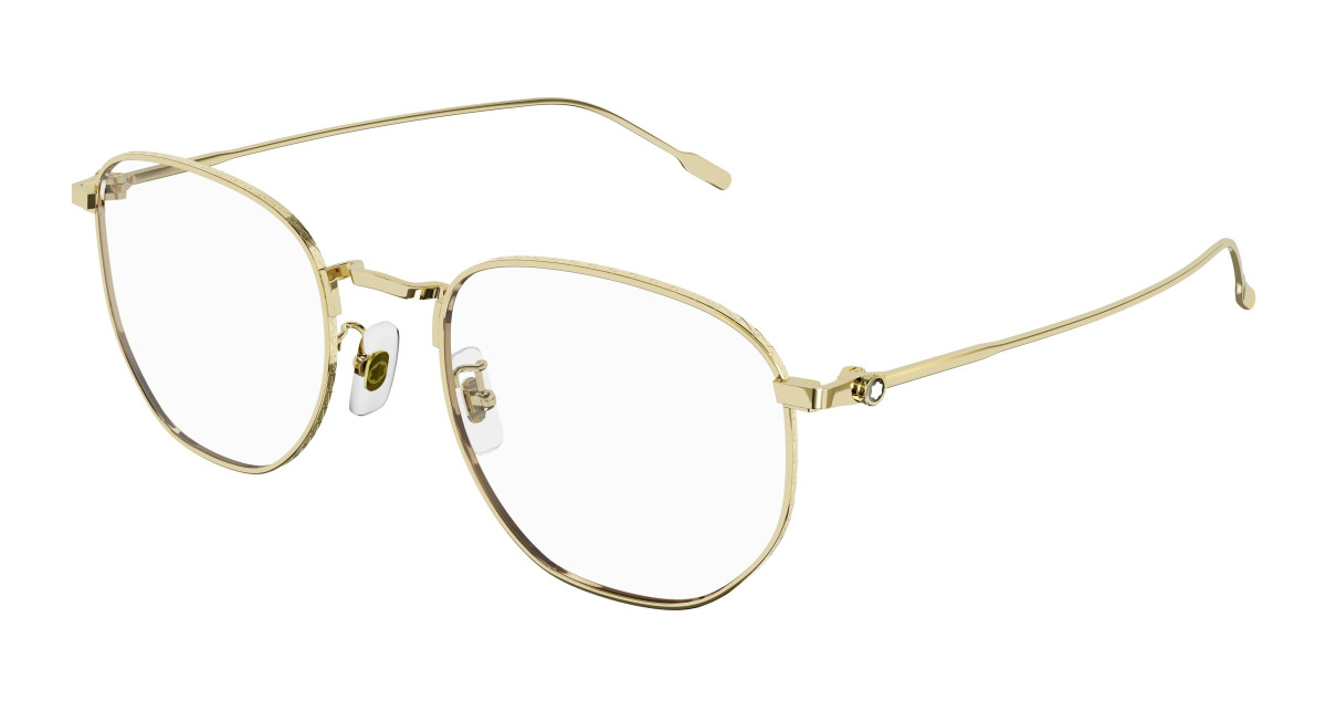 Lunettes de Vue Montblanc MB0213OA 001 Or