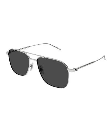 Lunettes de Soleil Montblanc MB0214S 005 Argent