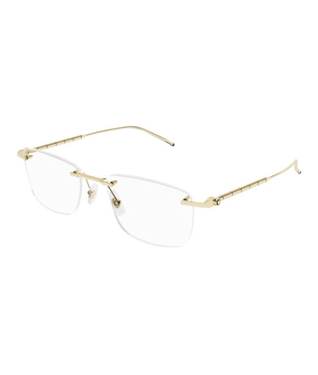 Lunettes de Vue Montblanc MB0215O 001 Or