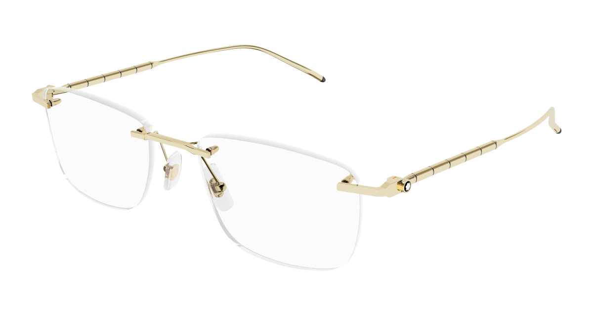 Lunettes de Vue Montblanc MB0215O 001 Or