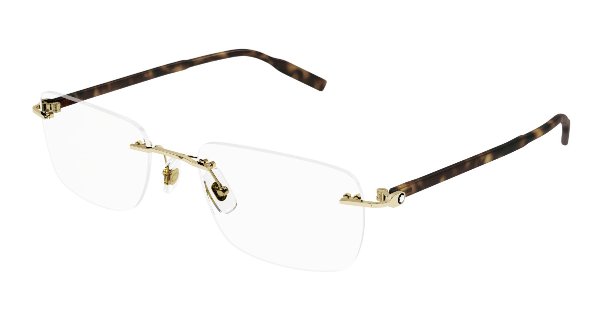 Lunettes de Vue Montblanc MB0221O 002 Or