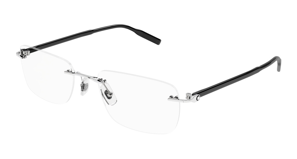 Lunettes de Vue Montblanc MB0221O 007 Argent