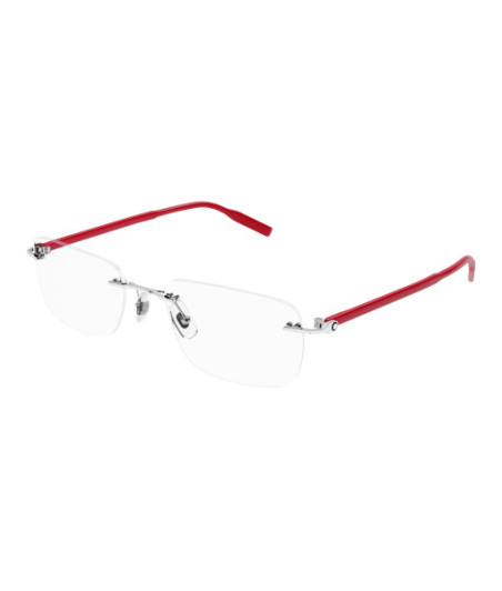 Lunettes de Vue Montblanc MB0221O 010 Argent