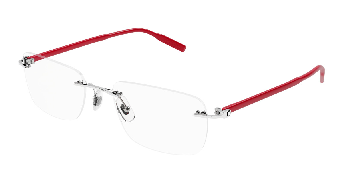 Lunettes de Vue Montblanc MB0221O 010 Argent