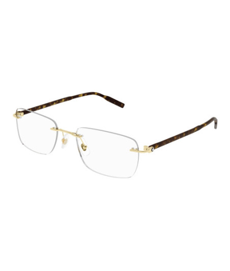 Lunettes de Vue Montblanc MB0221O 011 Or