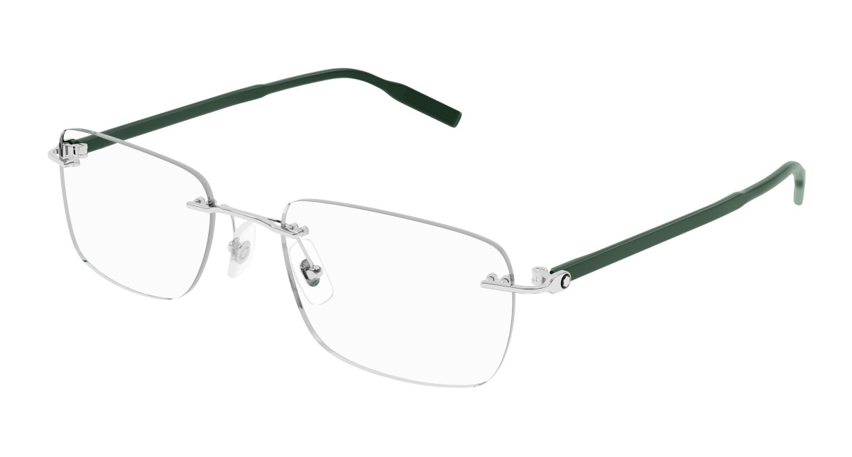 Lunettes de Vue Montblanc MB0221O 012 Argent