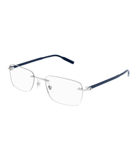 Lunettes de Vue Montblanc MB0221O 014 Argent