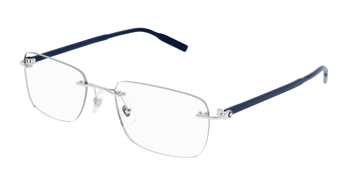 Lunettes de Vue Montblanc MB0221O 014 Argent