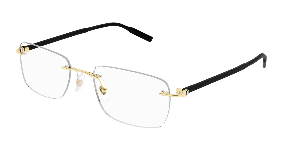 Lunettes de Vue Montblanc MB0221O 015 Or