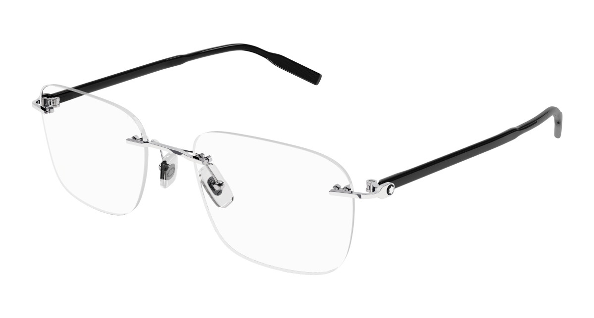 Lunettes de Vue Montblanc MB0222O 001 Argent