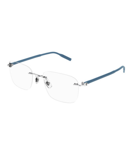 Lunettes de Vue Montblanc MB0222O 010 Argent