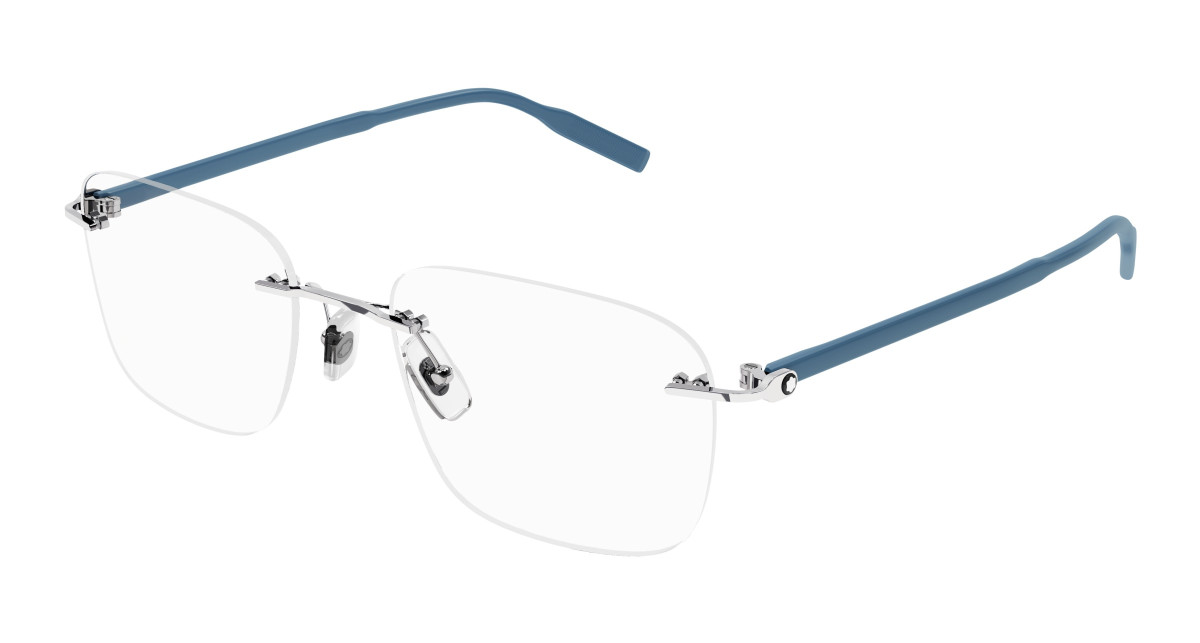 Lunettes de Vue Montblanc MB0222O 010 Argent