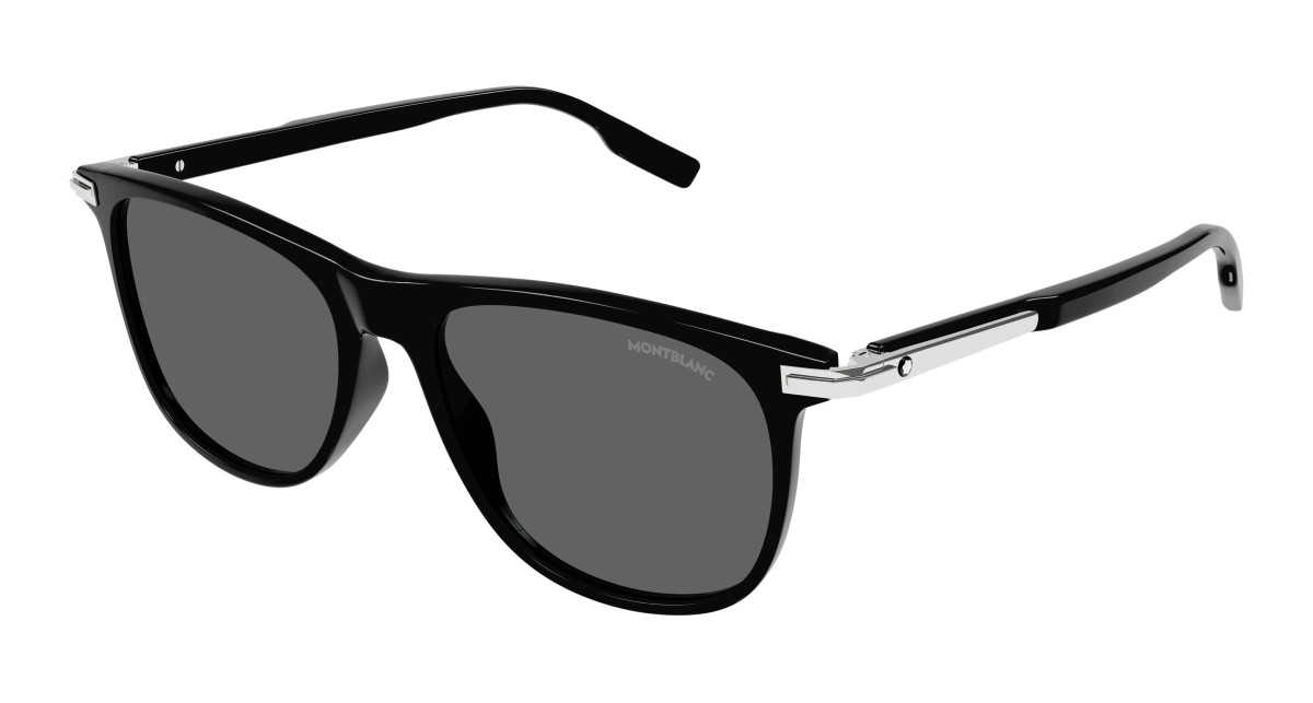 Lunettes de Soleil Montblanc MB0216S 001 Noir