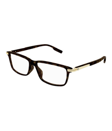 Lunettes de Vue Montblanc MB0217O 002 Havane