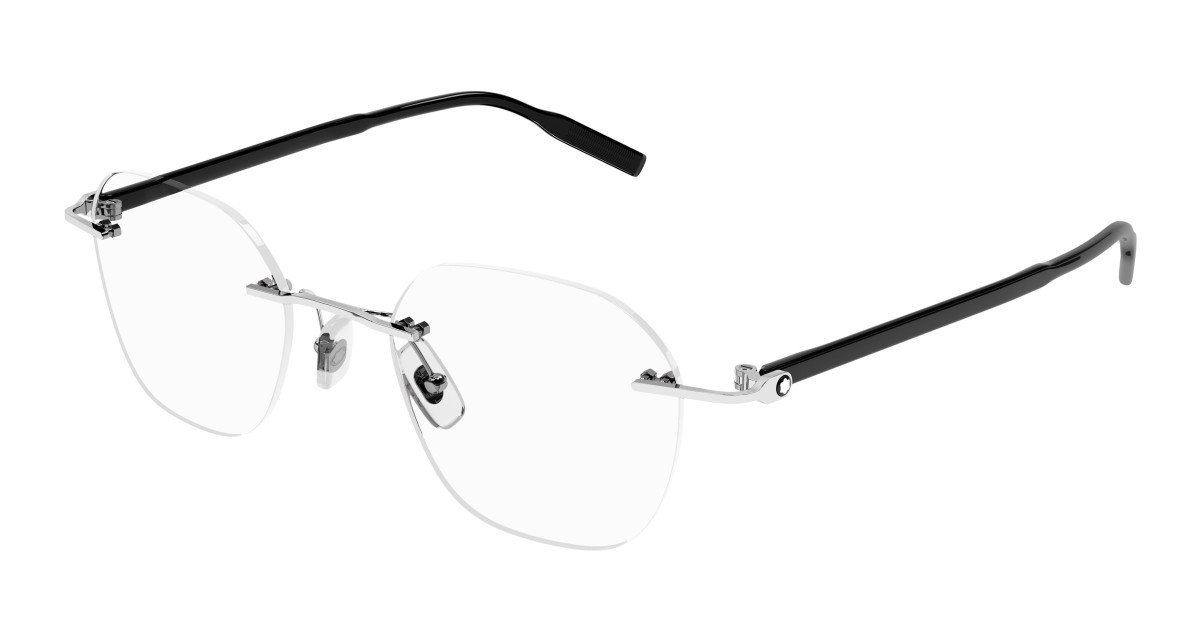 Lunettes de Vue Montblanc MB0223O 001 Argent