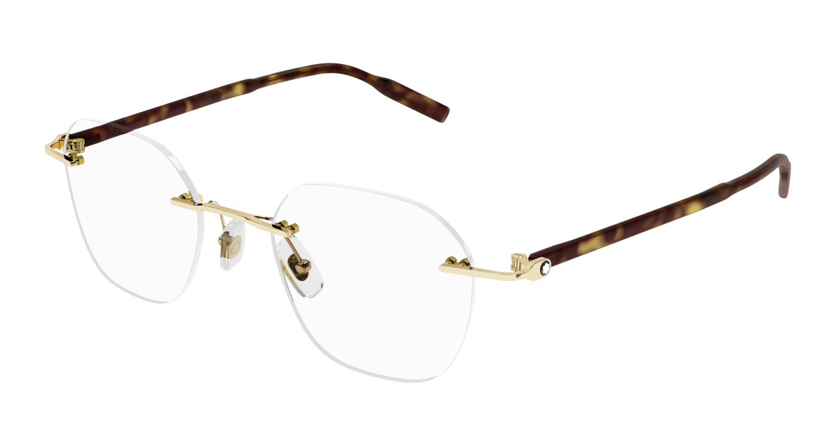 Lunettes de Vue Montblanc MB0223O 002 Or