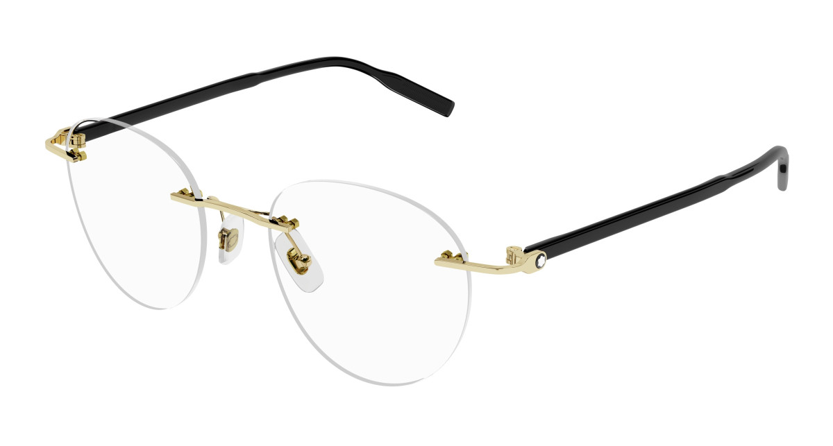 Lunettes de Vue Montblanc MB0224O 001 Or