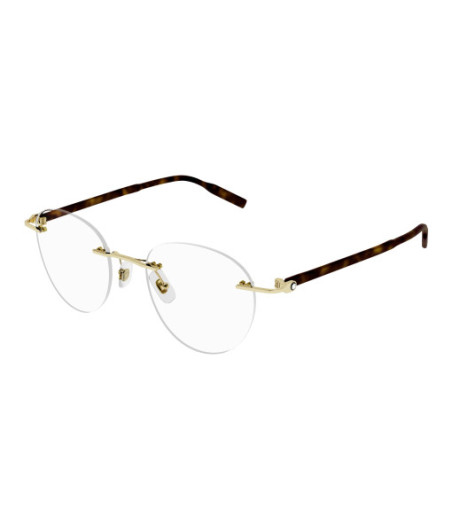 Lunettes de Vue Montblanc MB0224O 002 Or