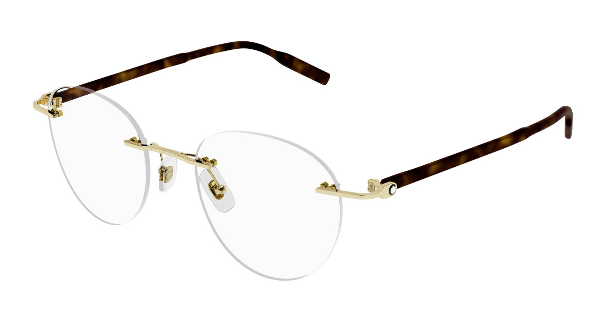 Lunettes de Vue Montblanc MB0224O 002 Or