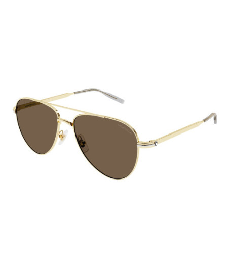 Lunettes de Soleil Montblanc MB0235S 003 Or