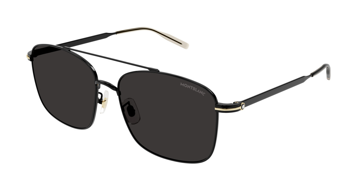 Lunettes de Soleil Montblanc MB0236SK 001 Noir