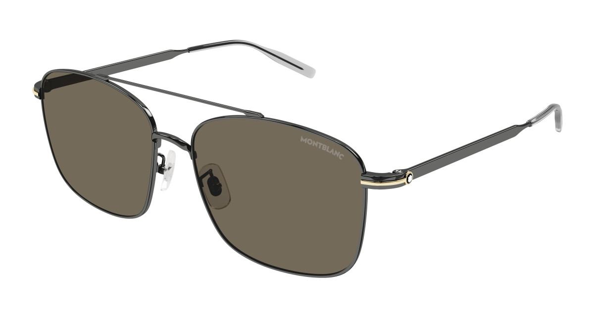 Lunettes de Soleil Montblanc MB0236SK 002 Ruthenium