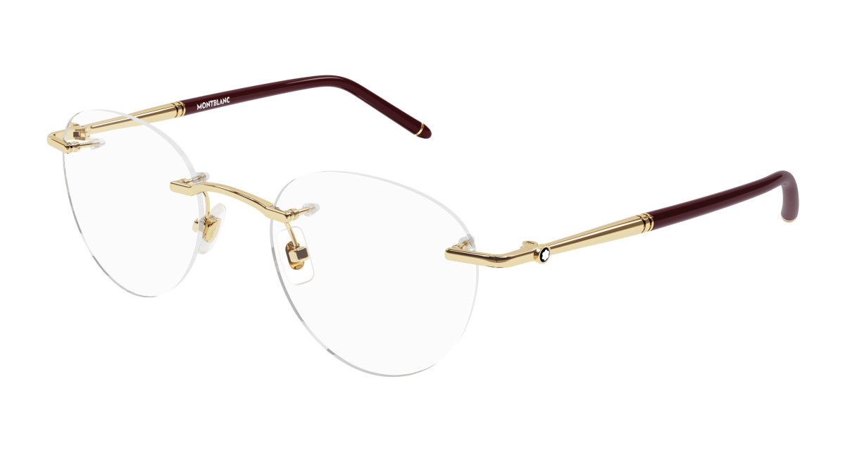 Lunettes de Vue Montblanc MB0244O 003 Or