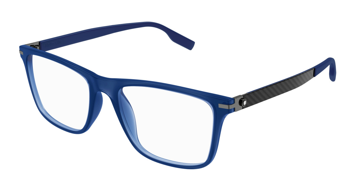 Lunettes de Vue Montblanc MB0251O 002 Bleu