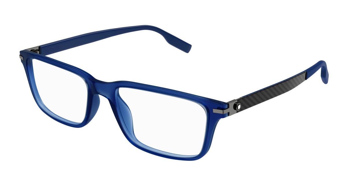 Lunettes de Vue Montblanc MB0252O 002 Bleu