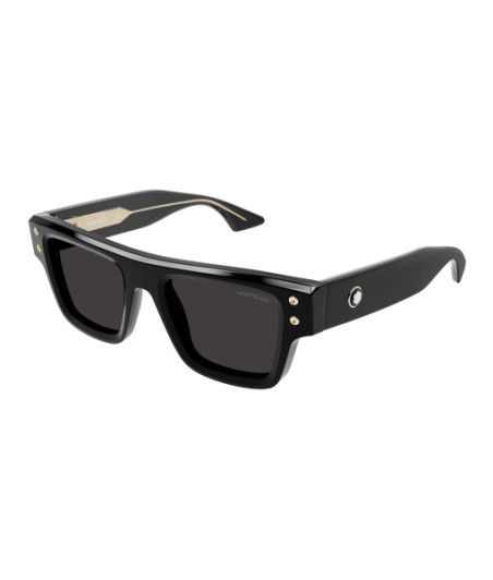 Lunettes de Soleil Montblanc MB0253S 001 Noir