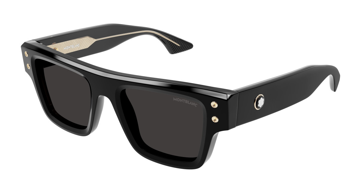 Lunettes de Soleil Montblanc MB0253S 001 Noir