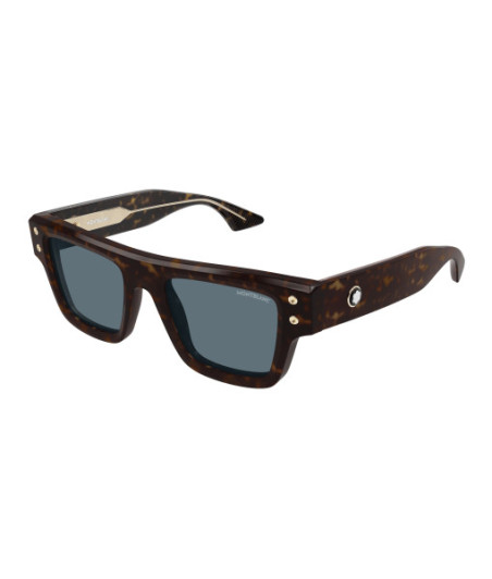 Lunettes de Soleil Montblanc MB0253S 002 Havane