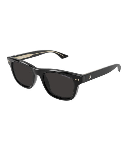 Lunettes de Soleil Montblanc MB0254S 001 Noir