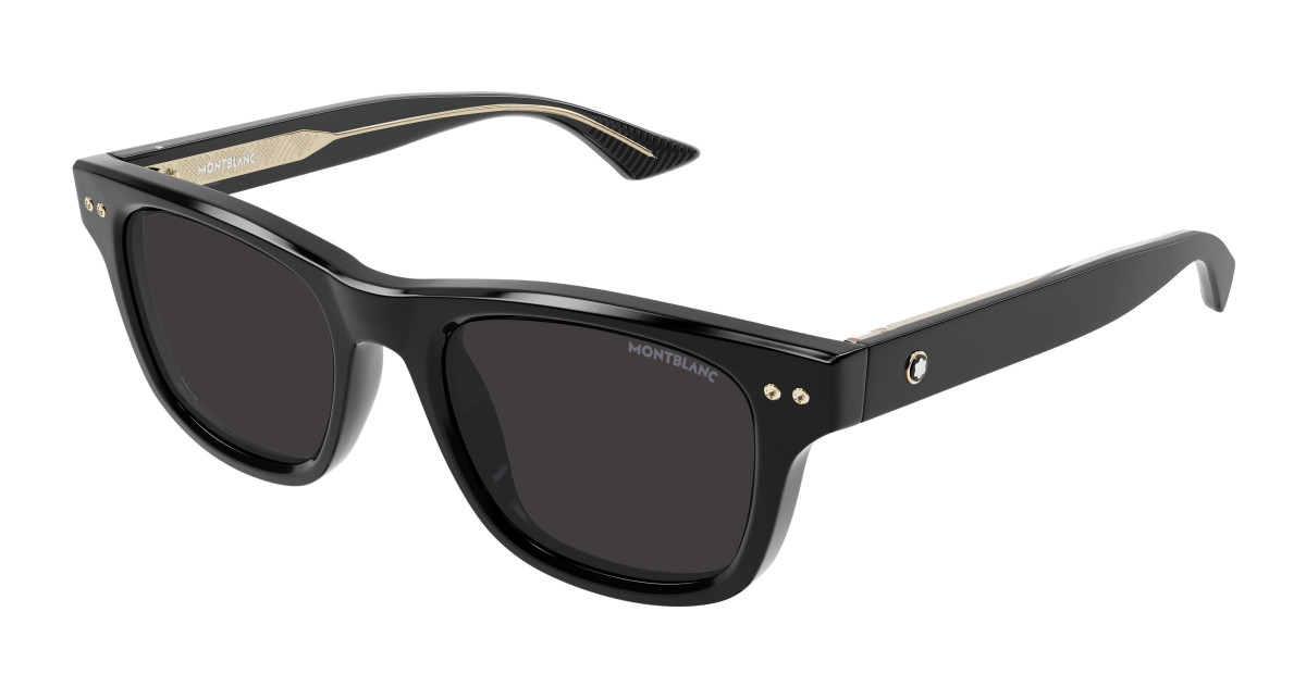 Lunettes de Soleil Montblanc MB0254S 001 Noir