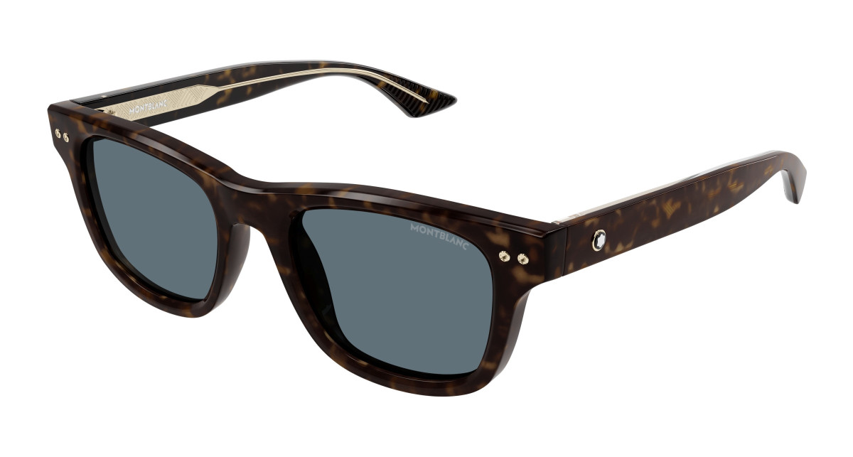 Lunettes de Soleil Montblanc MB0254S 002 Havane