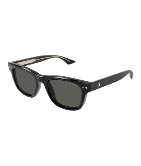 Lunettes de Soleil Montblanc MB0254S 005 Noir