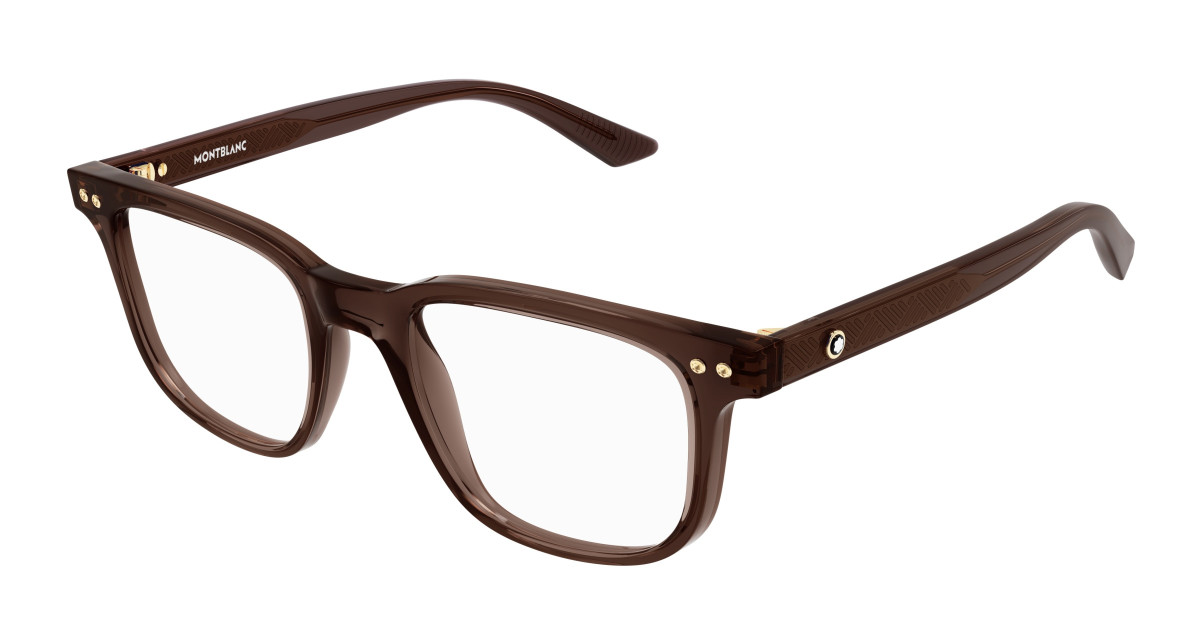 Lunettes de Vue Montblanc MB0256O 002 Brun