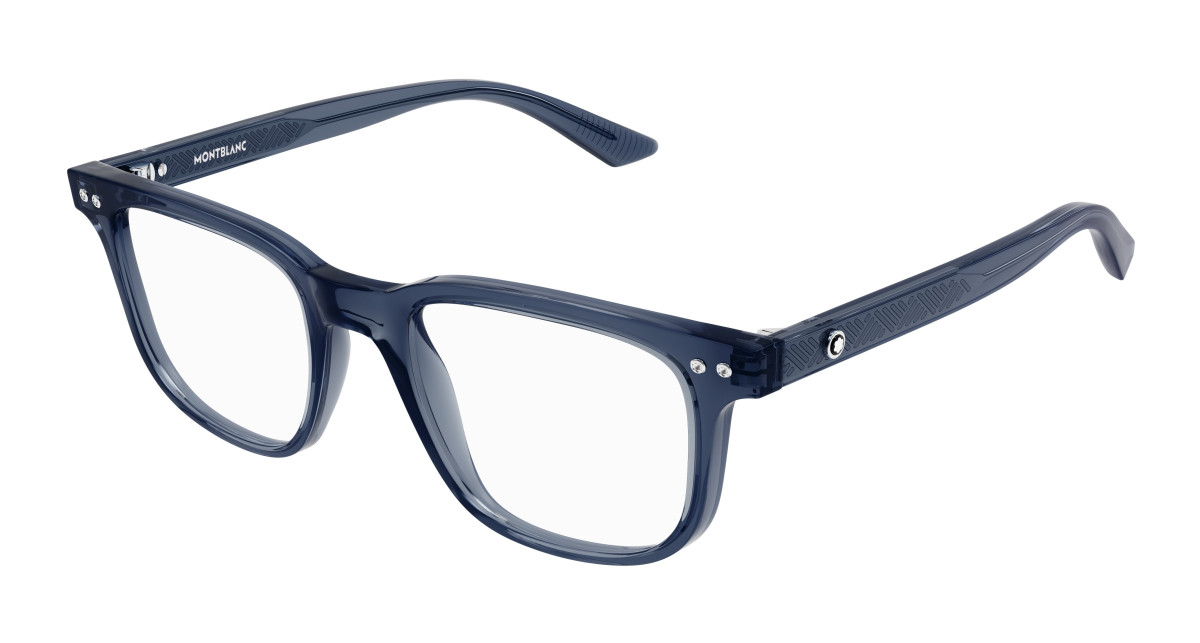 Lunettes de Vue Montblanc MB0256O 007 Bleu