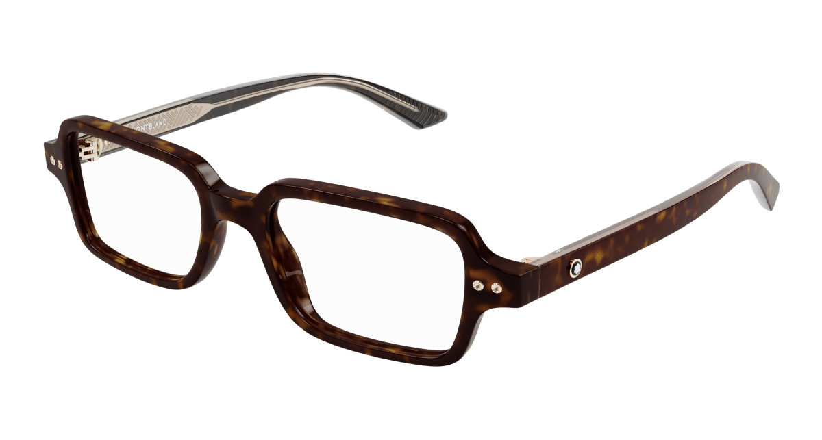 Lunettes de Vue Montblanc MB0257O 002 Havane